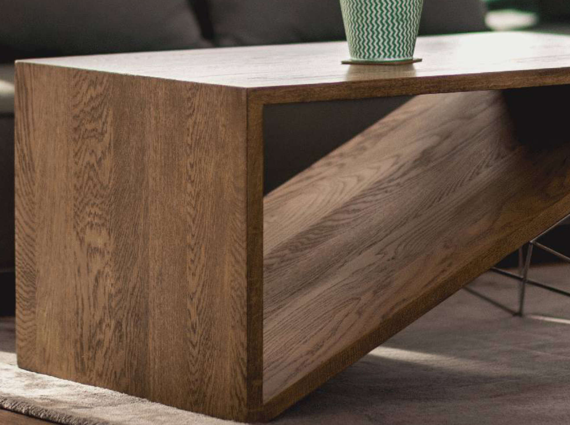 Ago Coffee Table, American Walnut