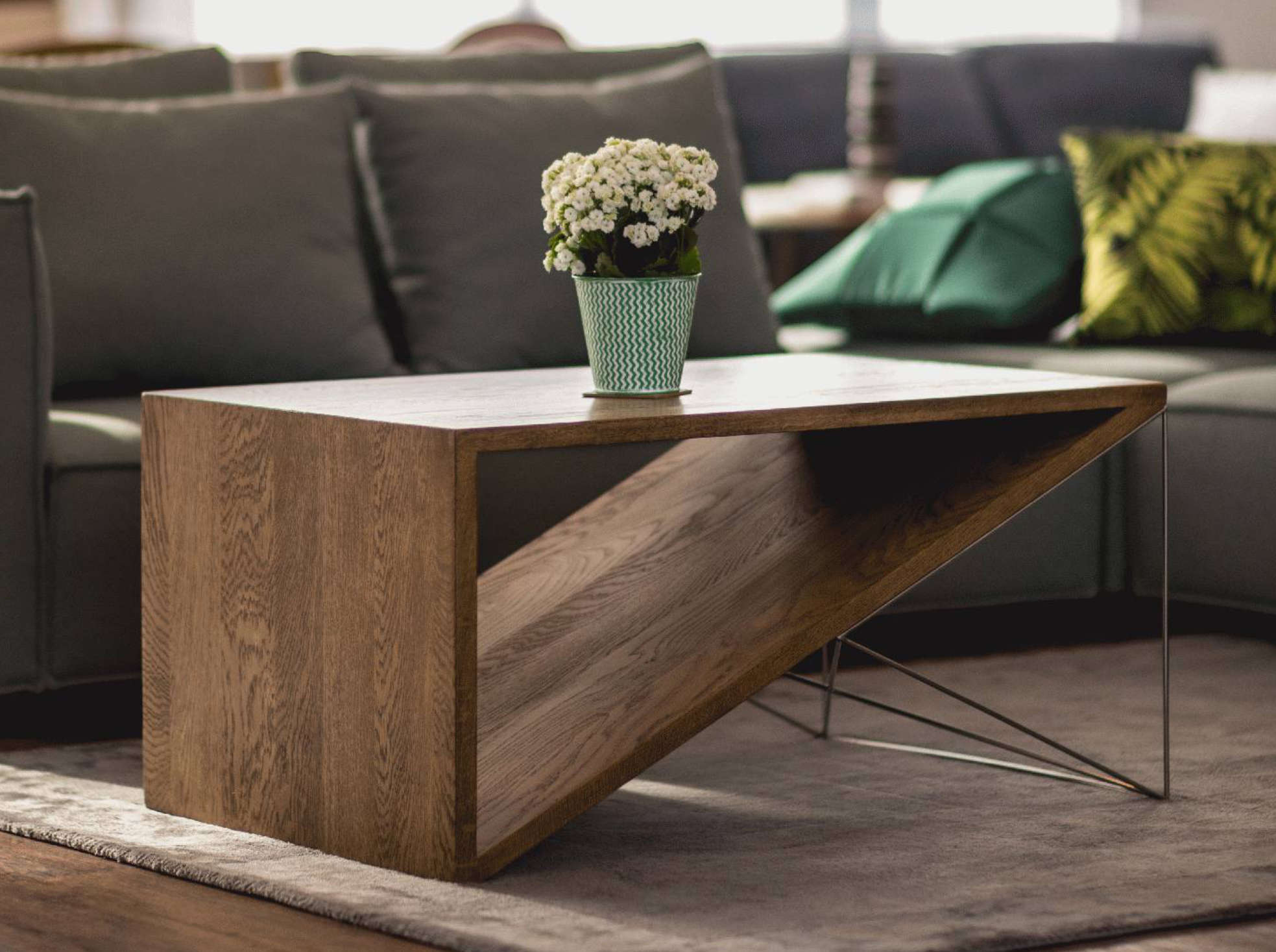 Ago Coffee Table, American Walnut