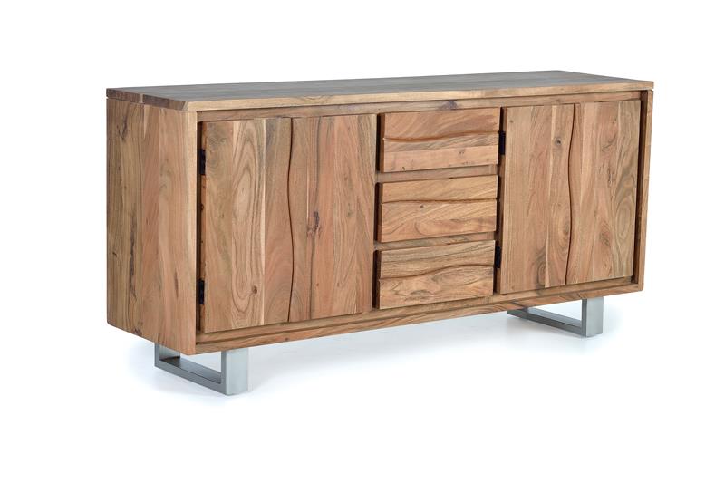 Solid Acacia Wood Sideboard