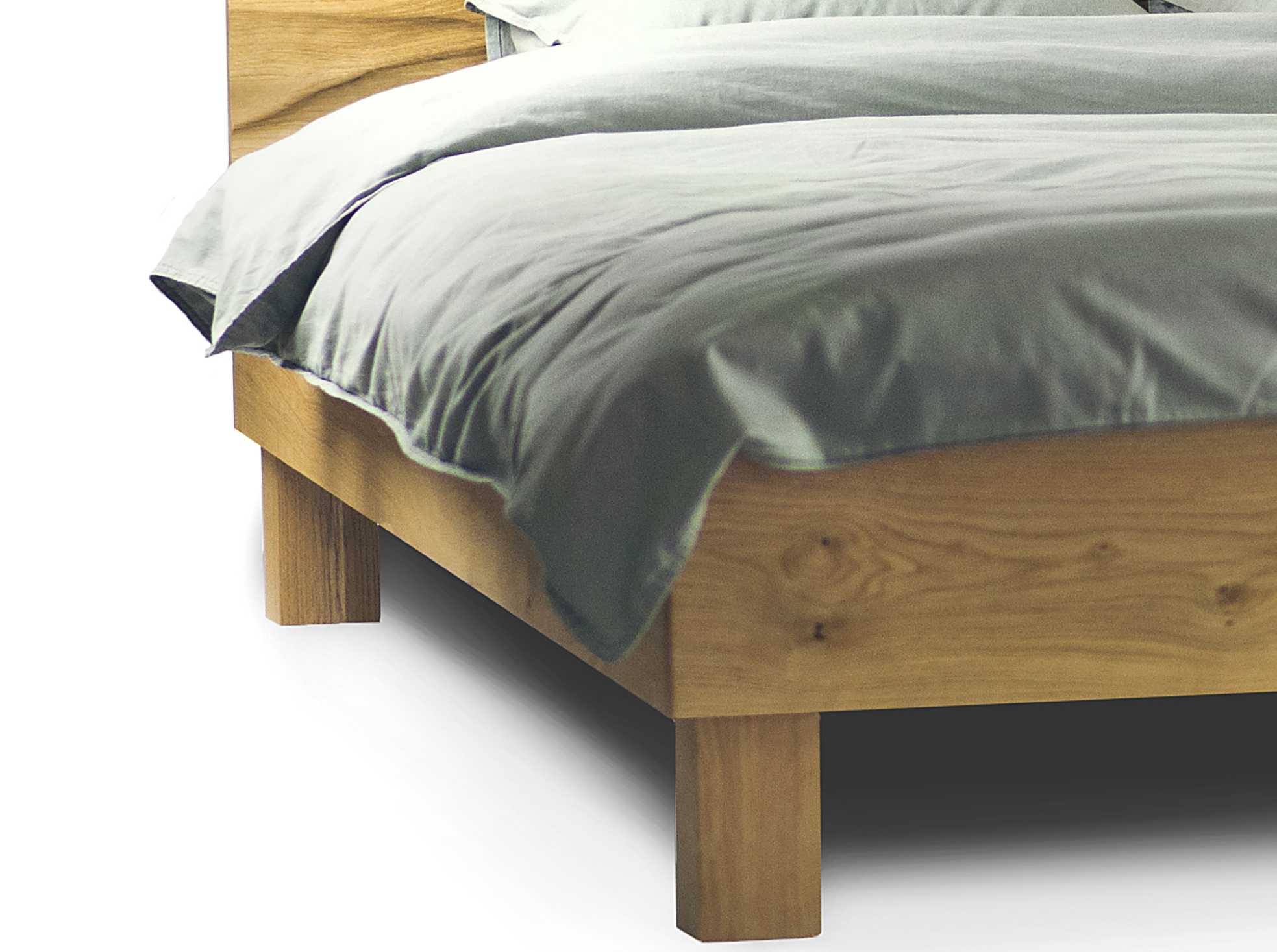 Lino Bed, Oak Wood