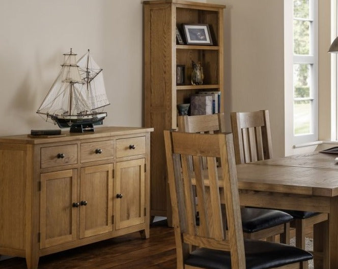 Astoria Tall Wooden Bookcase