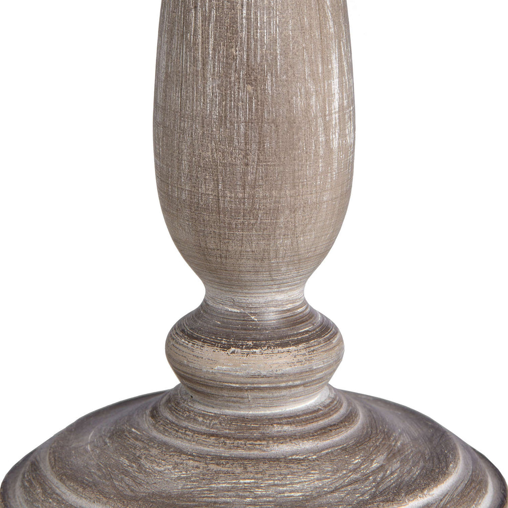 Washed Wood Table Lamp