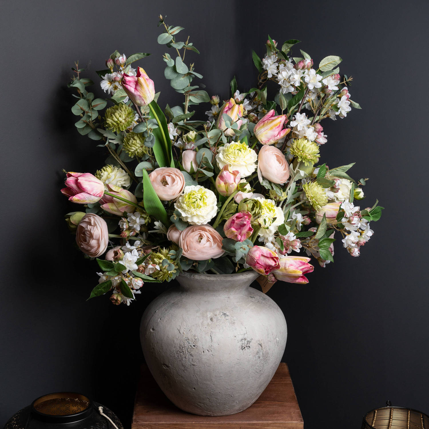 Antique White Vase