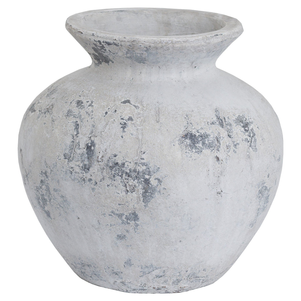 Antique White Vase
