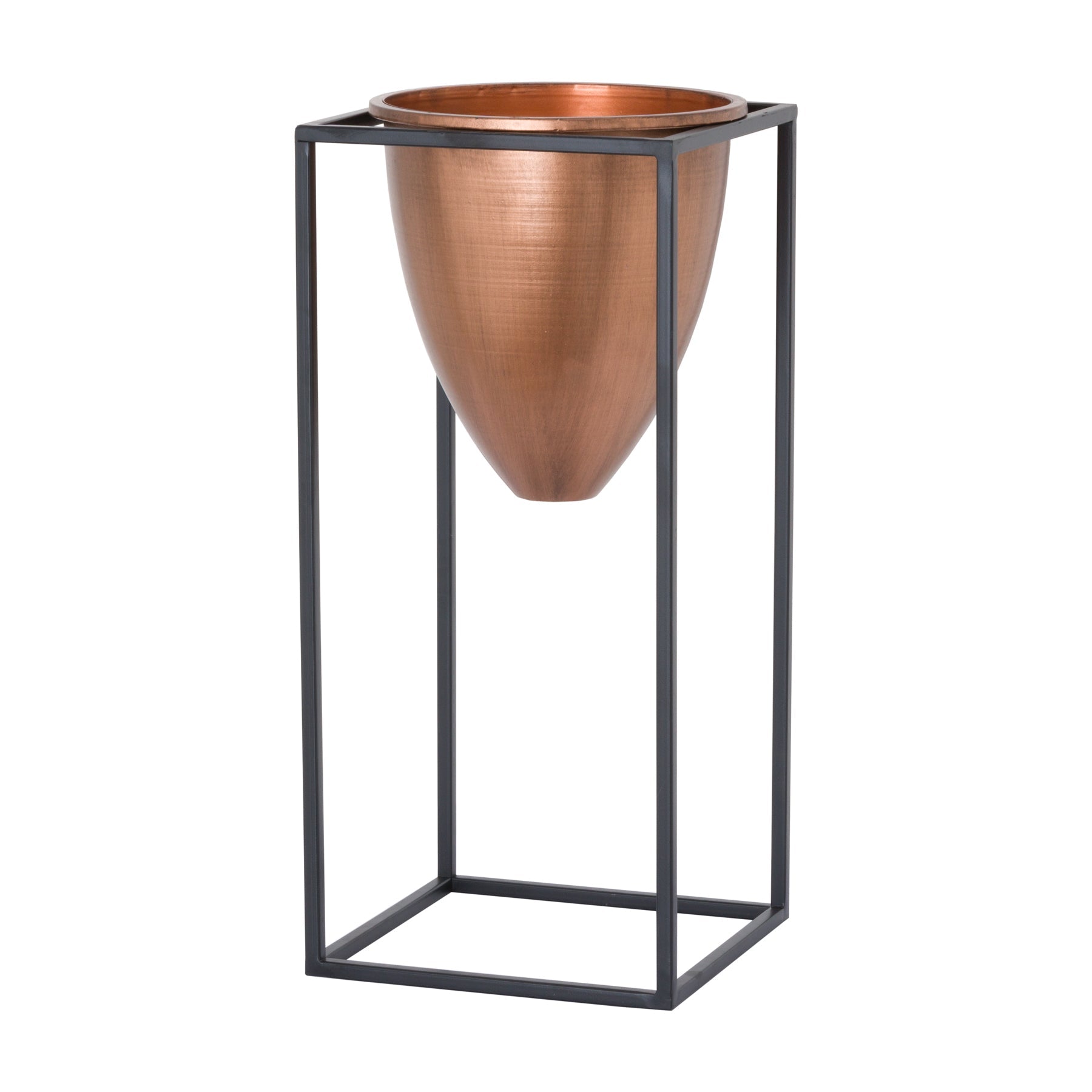 Large Copper Bullet Planter