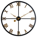 Distressed Skeleton Station Clock