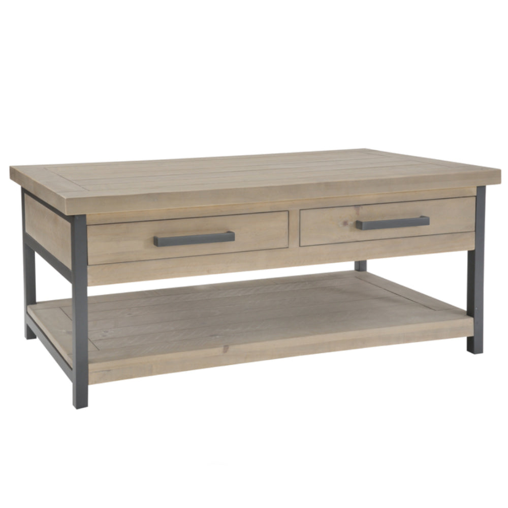 Iron Framed Coffee Table