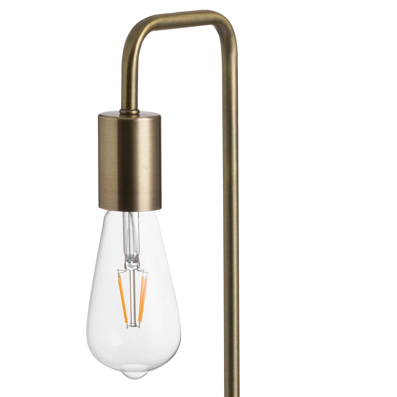Industrial Desk Lamp, Marble & Brass