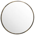 Antique Brass Mirror