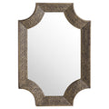 Antique Bronze Detailed Wall Mirror