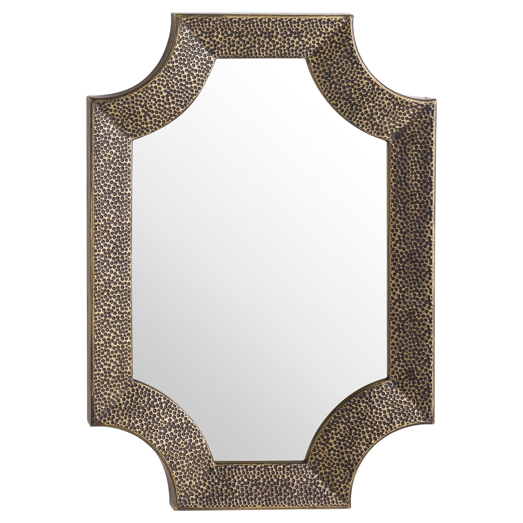 Antique Bronze Detailed Wall Mirror
