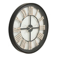 Black Skeleton Clock, Roman Numerals