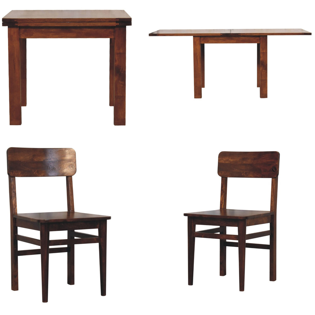 Andre Dining Set, Chestnut