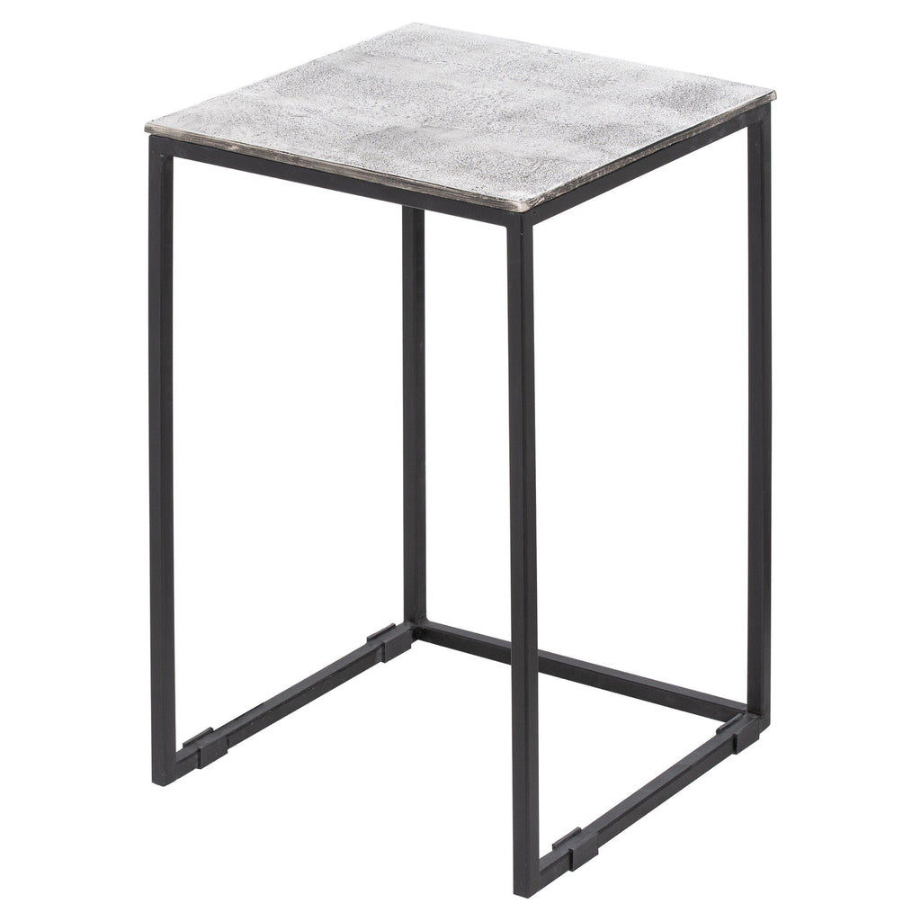 Aluminium nest of three tables