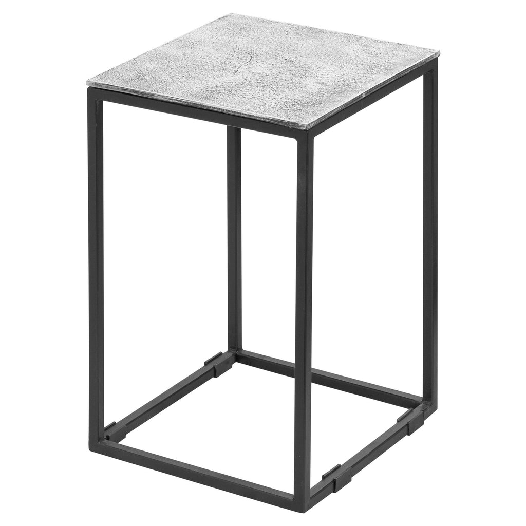 Aluminium nest of three tables