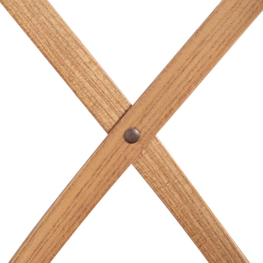 Cross Back Bar Stool