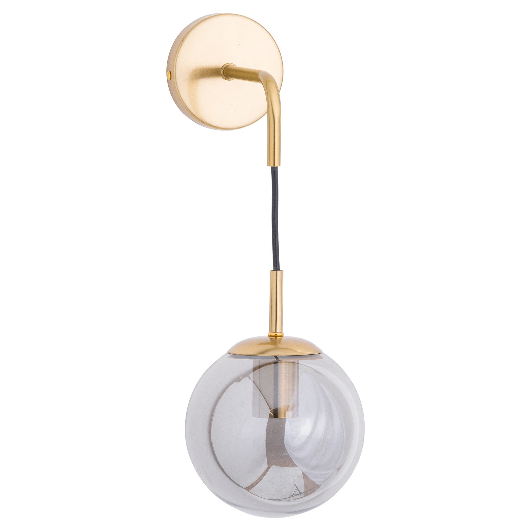 Brass Globe Wall Hanging Pendant