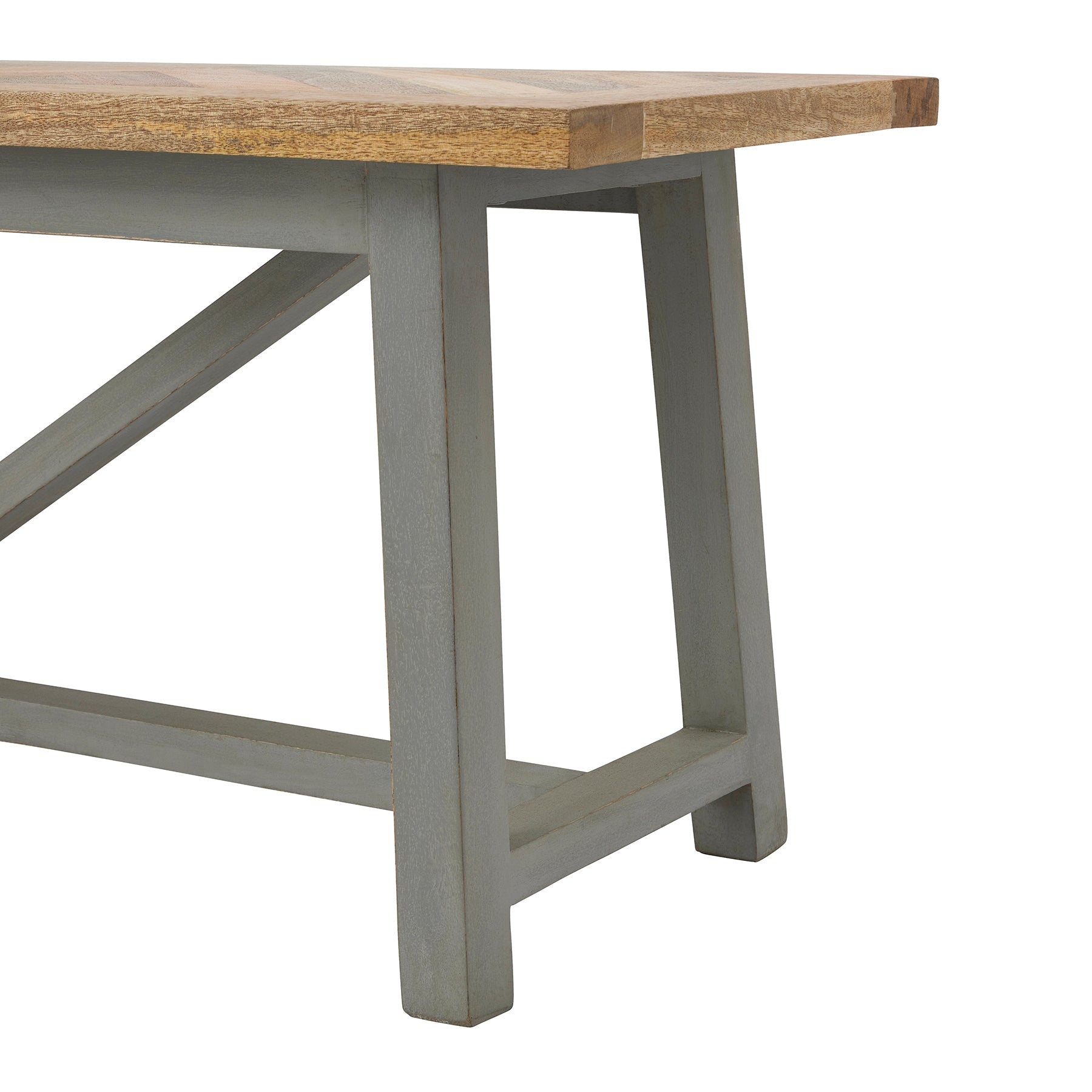 Nordic Dining Bench, Grey