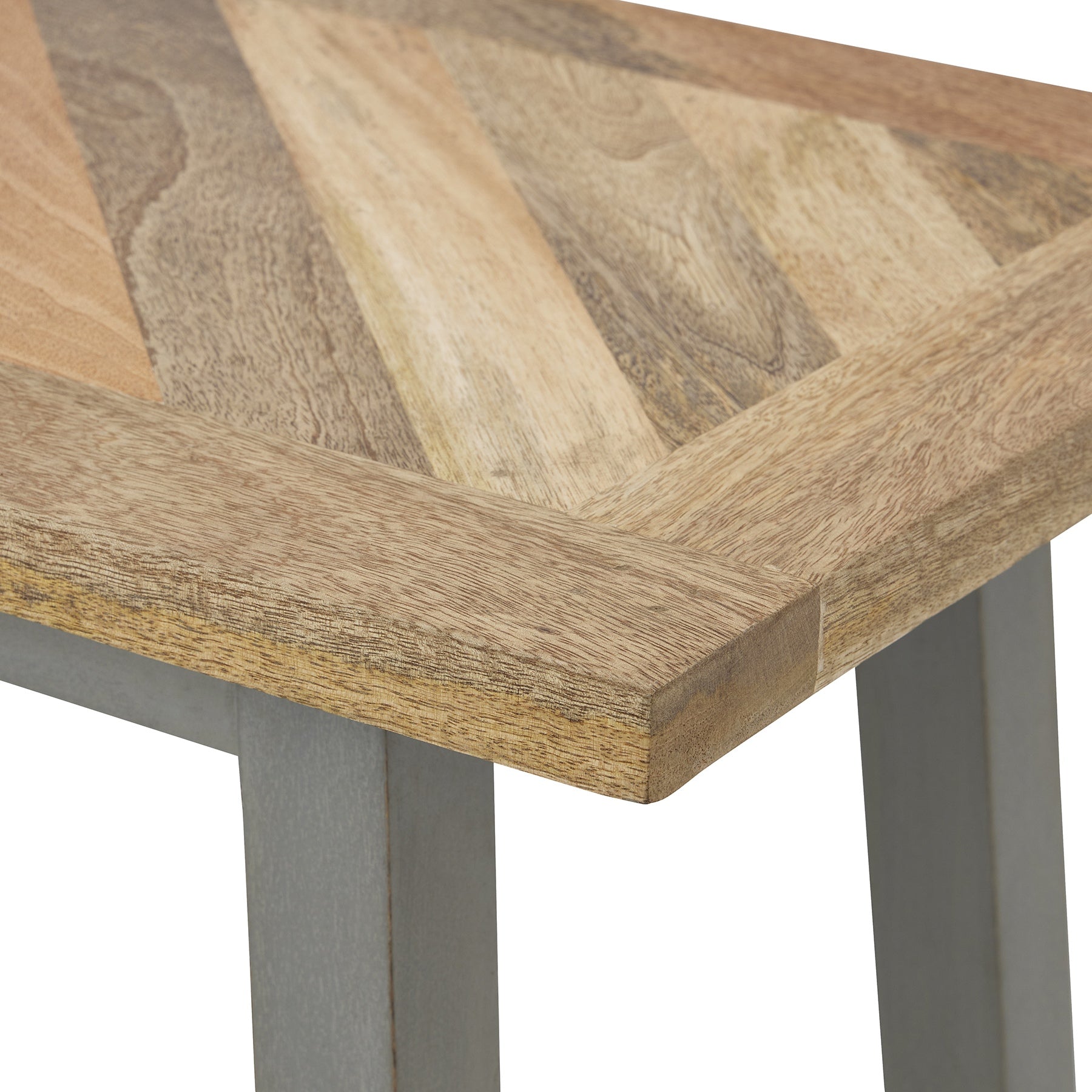 Nordic Dining Bench, Grey