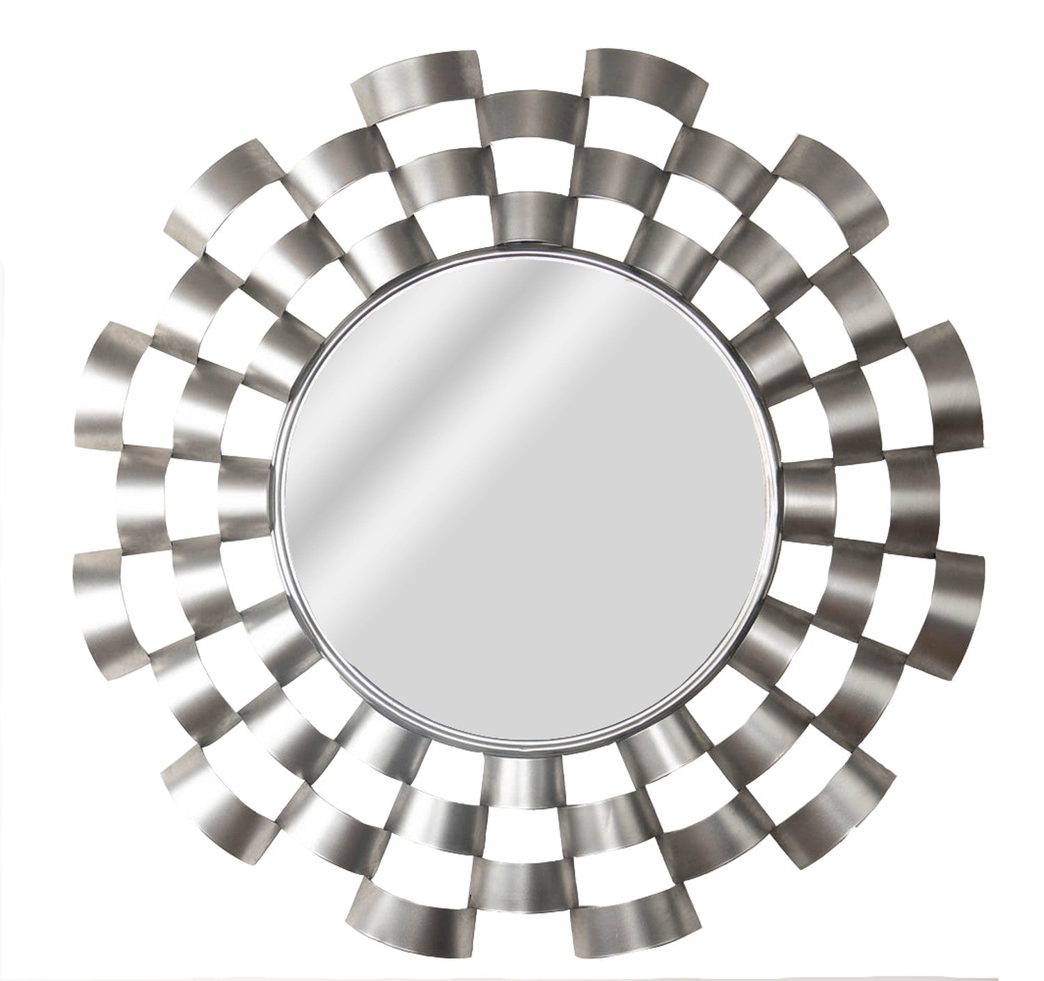 Silver Evi Mirror