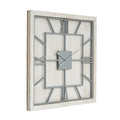 Wooden White Wall Clock, Small