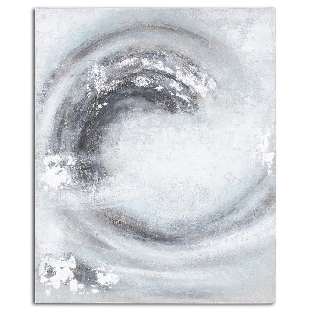Sierra Silver Hand Painted Canvas