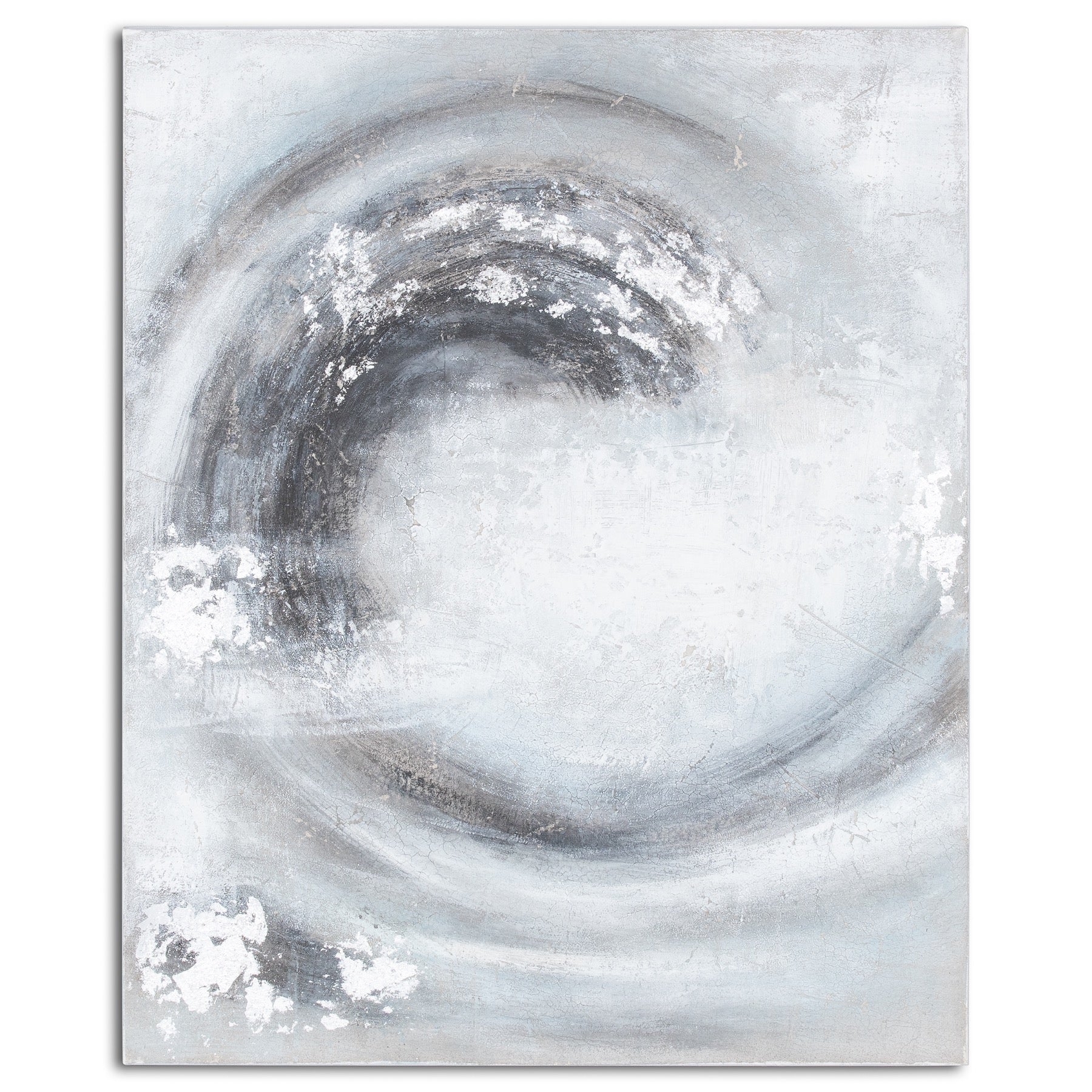 Sierra Silver Hand Painted Canvas