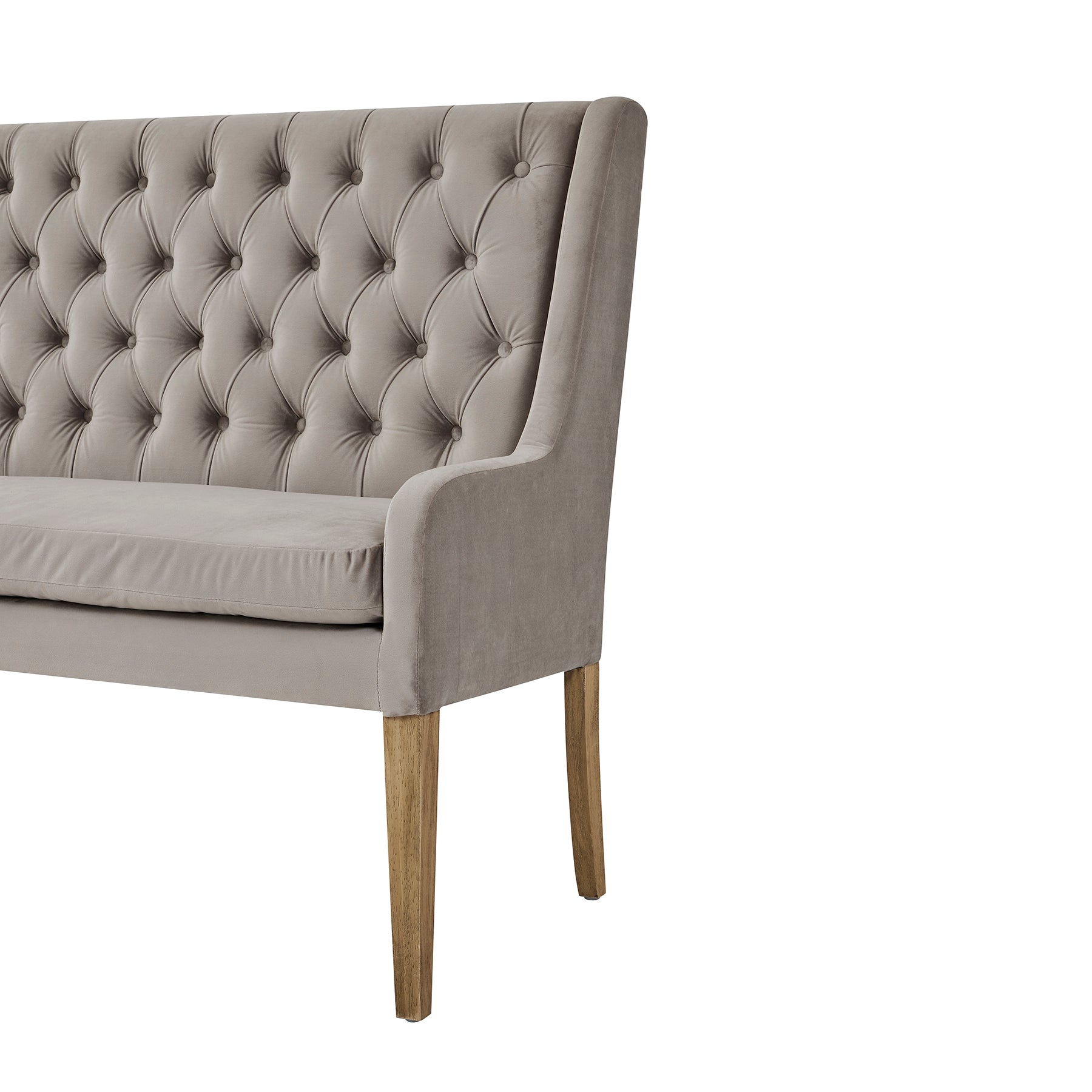 Button Pressed Dining Bench