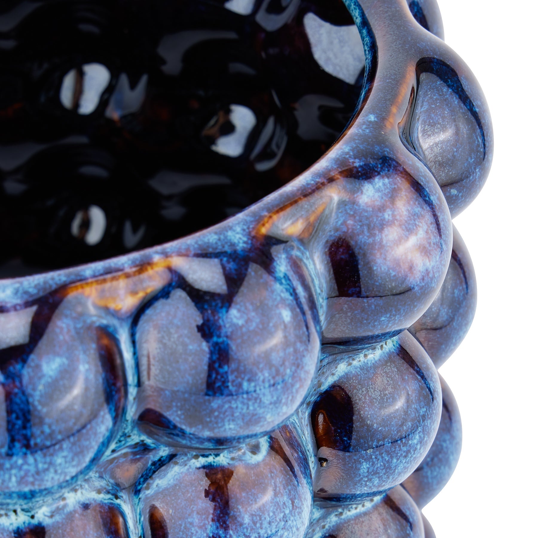 Indigo Bubble Planter