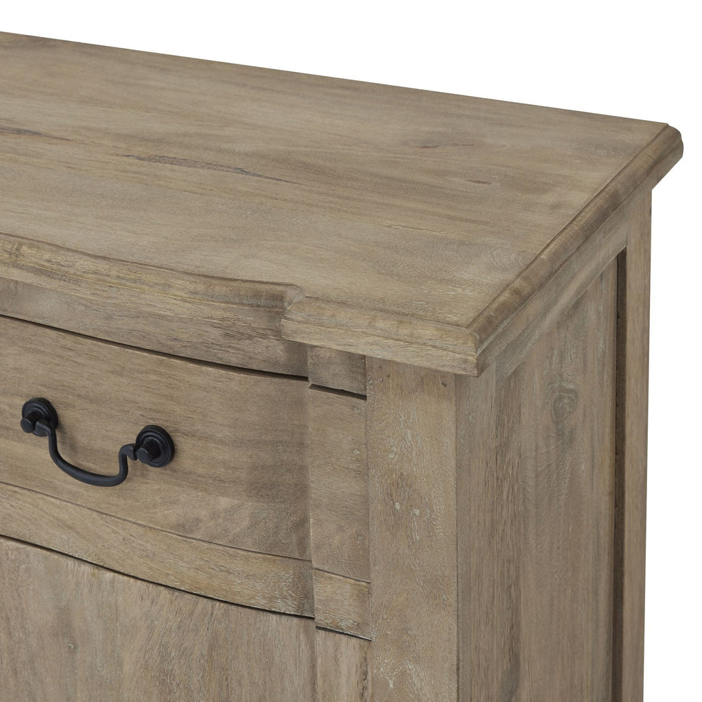 Copgrove 1 Drawer 2 Door Sideboard, Acacia Wood