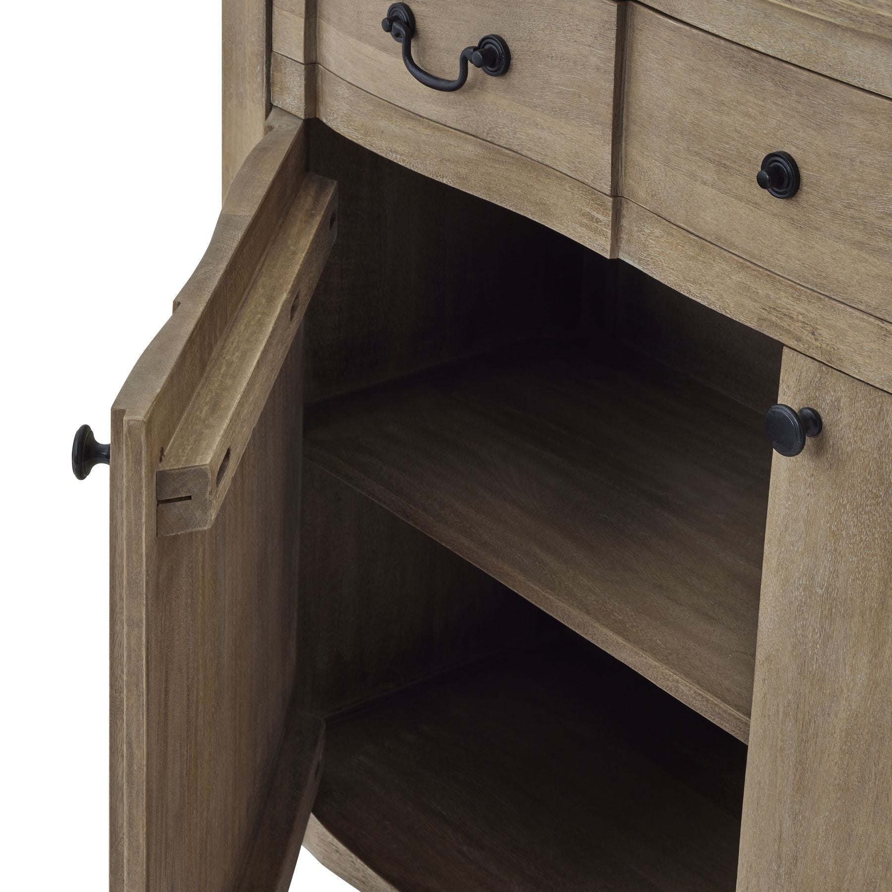 Copgrove 1 Drawer 2 Door Sideboard, Acacia Wood