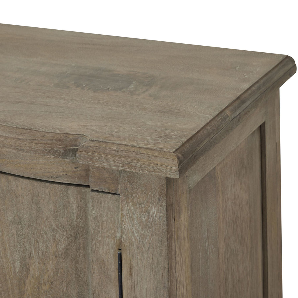 4 Door Sideboard, Acacia Wood