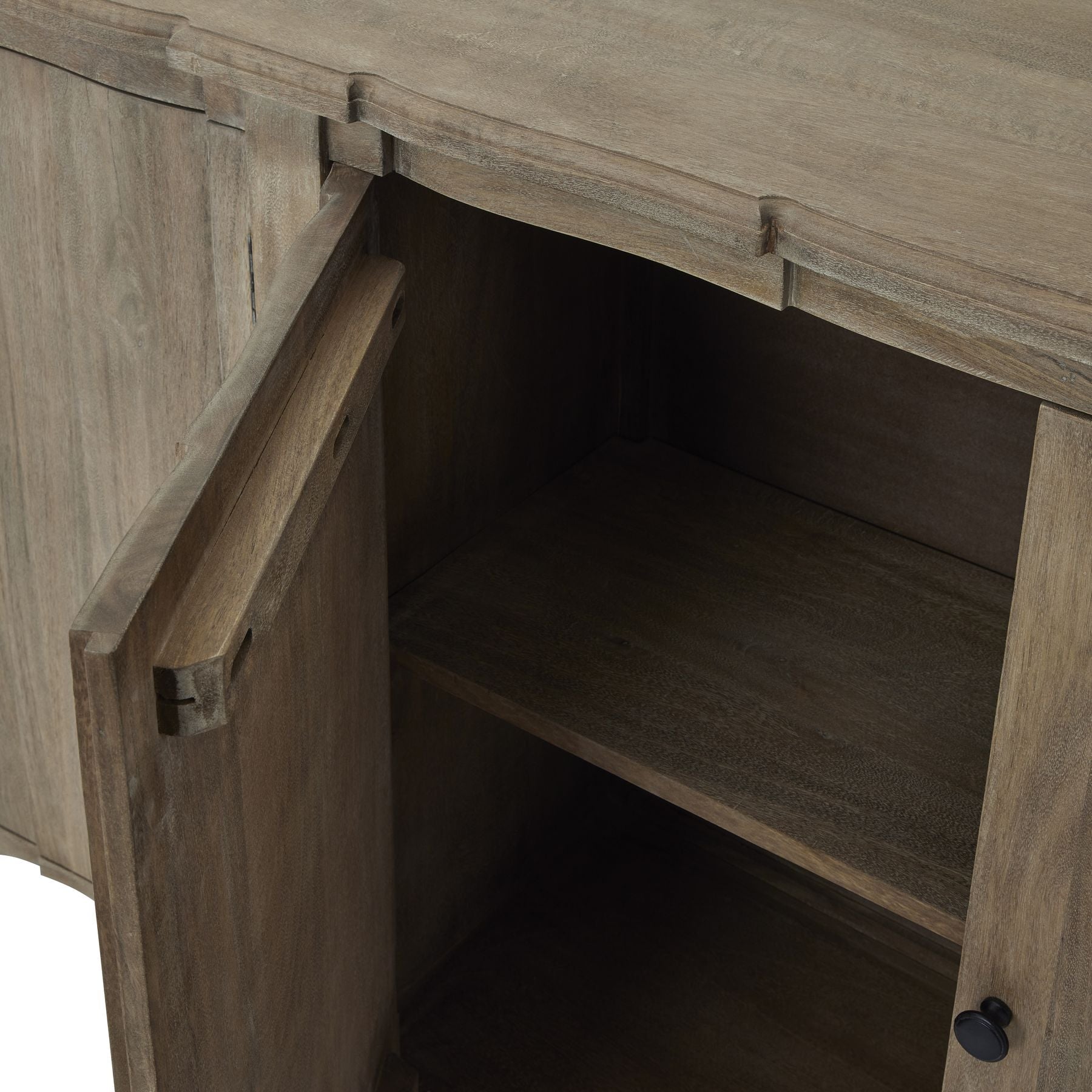 4 Door Sideboard, Acacia Wood