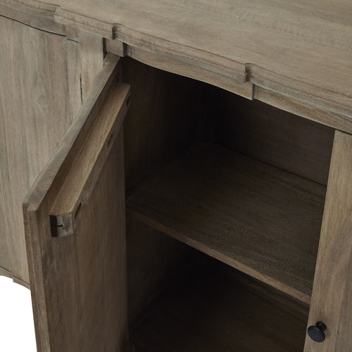 4 Door Sideboard, Acacia Wood