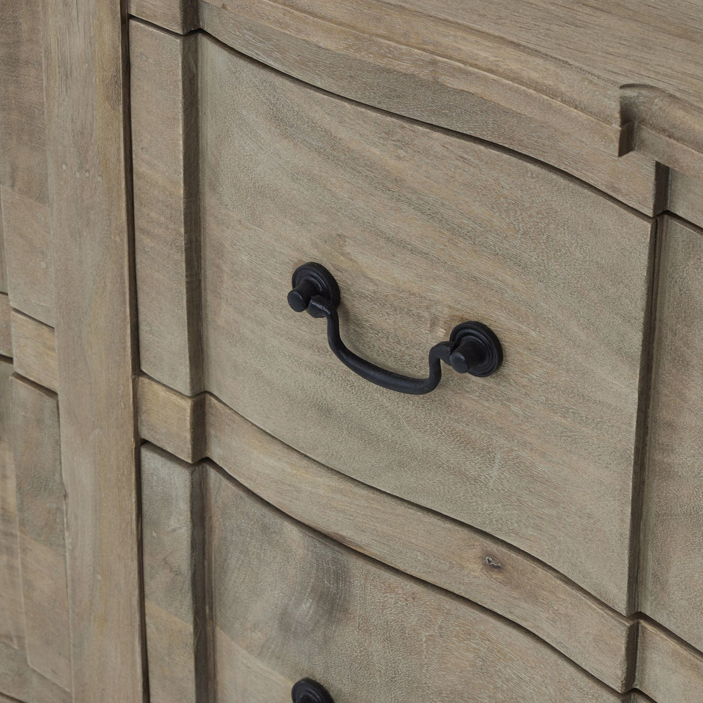 Copgrove 6 Drawer Chest, Acacia Wood