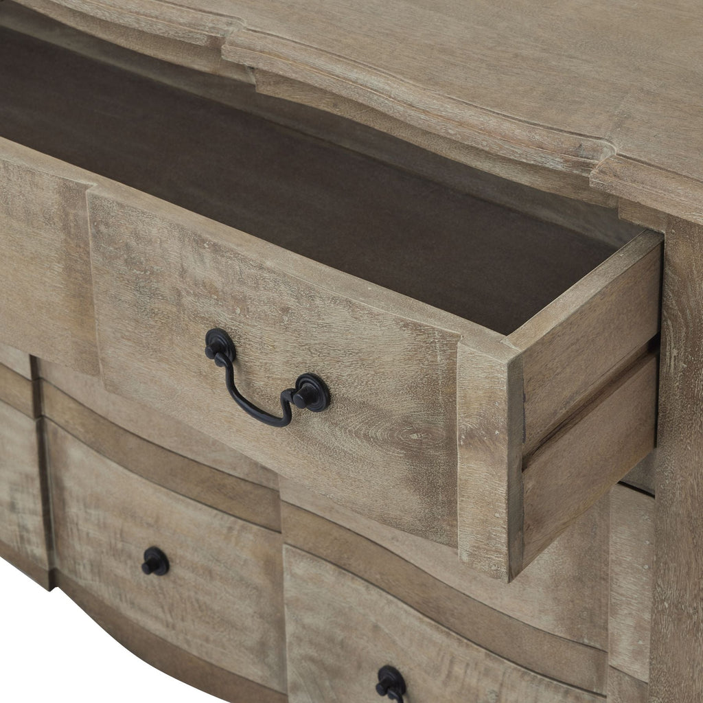 Copgrove 3 Drawer Chest, Acacia Wood