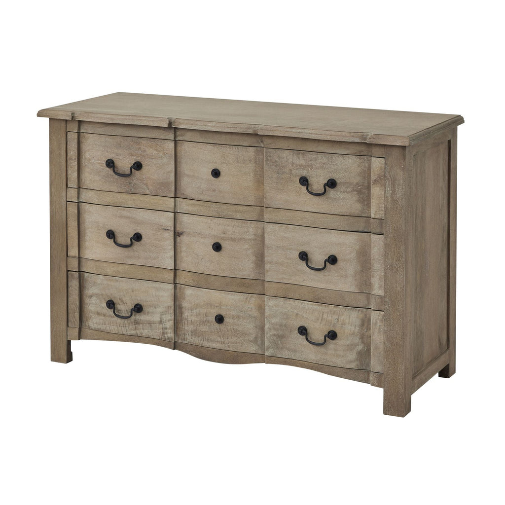 Copgrove 3 Drawer Chest, Acacia Wood