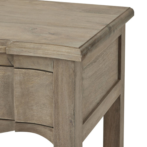 1 Drawer Bedside Table, Acacia Wood