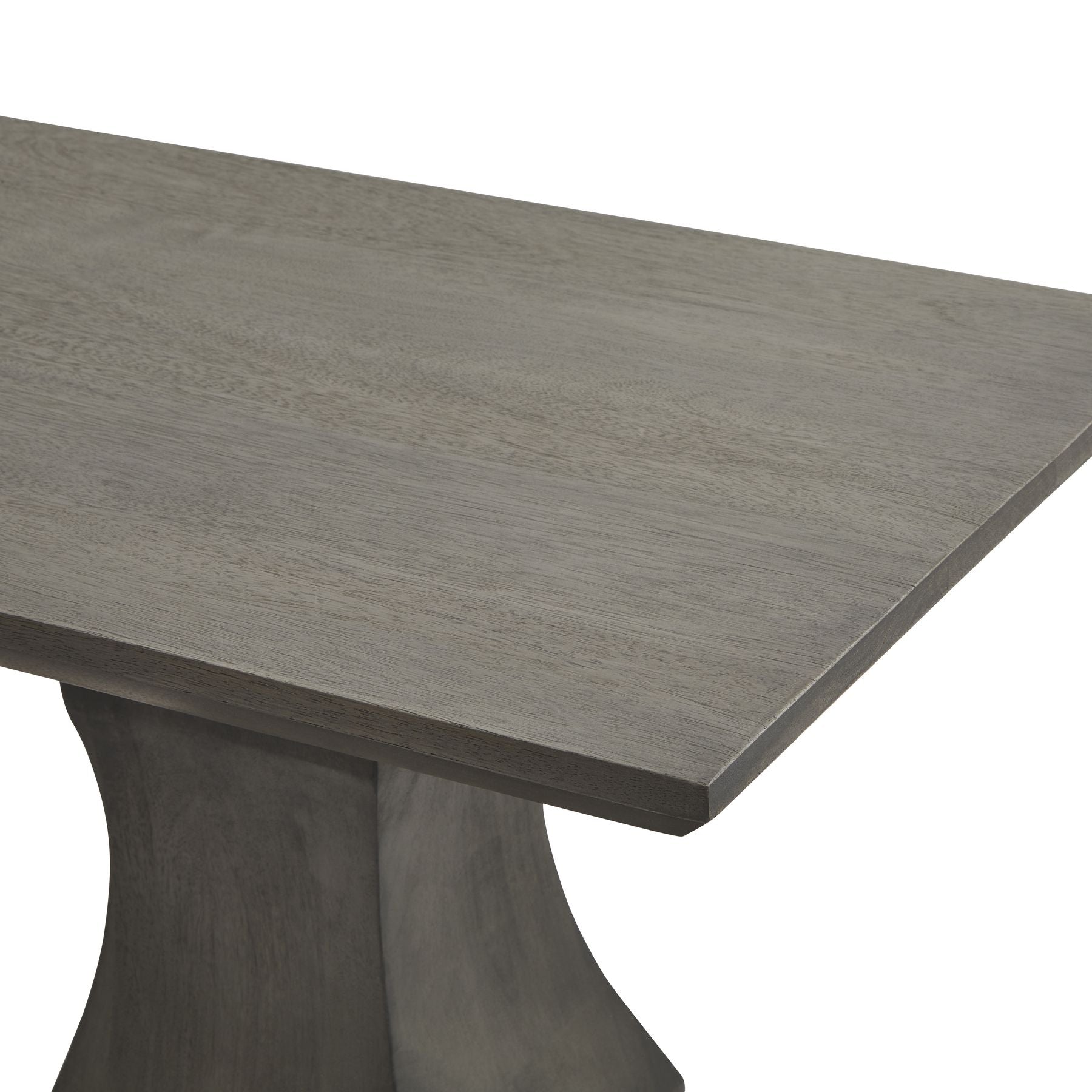 Deep Grey Console Table, Acacia