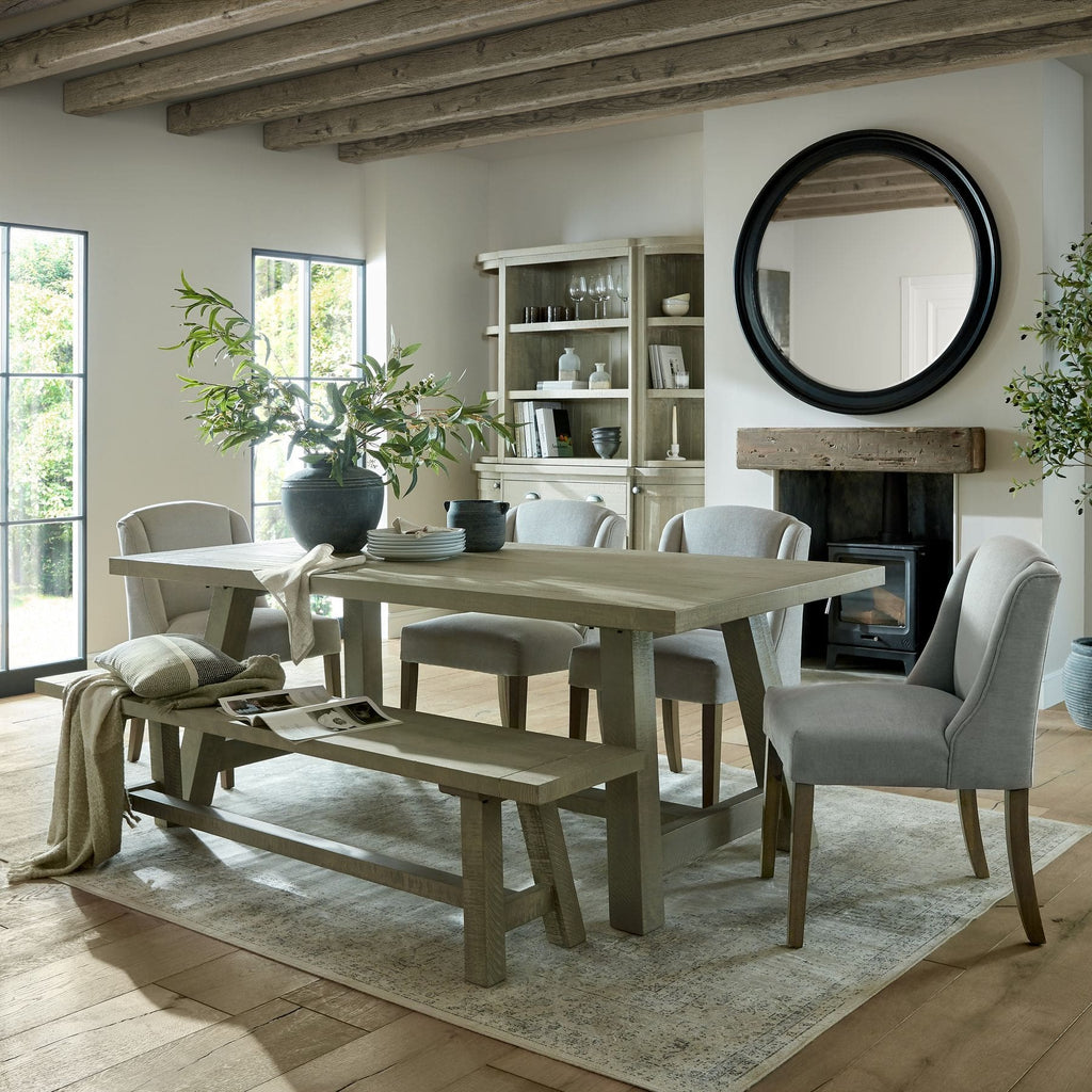 Compton Dining Chair, Grey