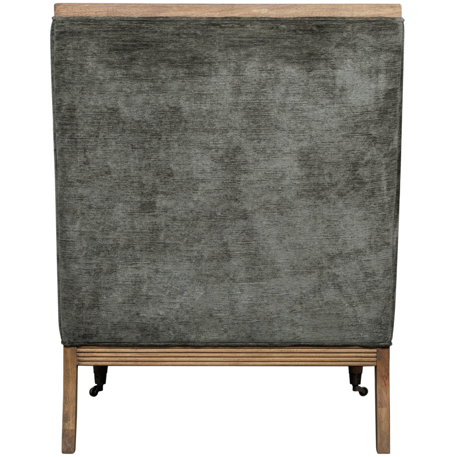 Albury Olive Armchair, Fabric and Wood