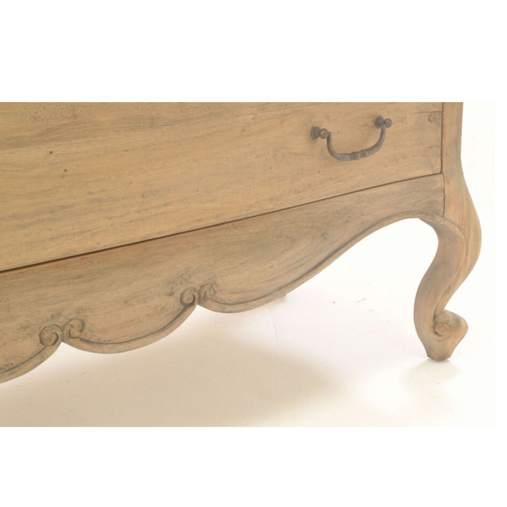 Frances 3 Drawer Chest, Mahogany Wood