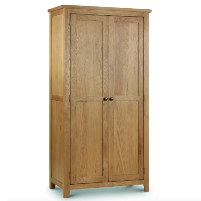 Marlborough  2 Door Wardrobe, Oak Wood