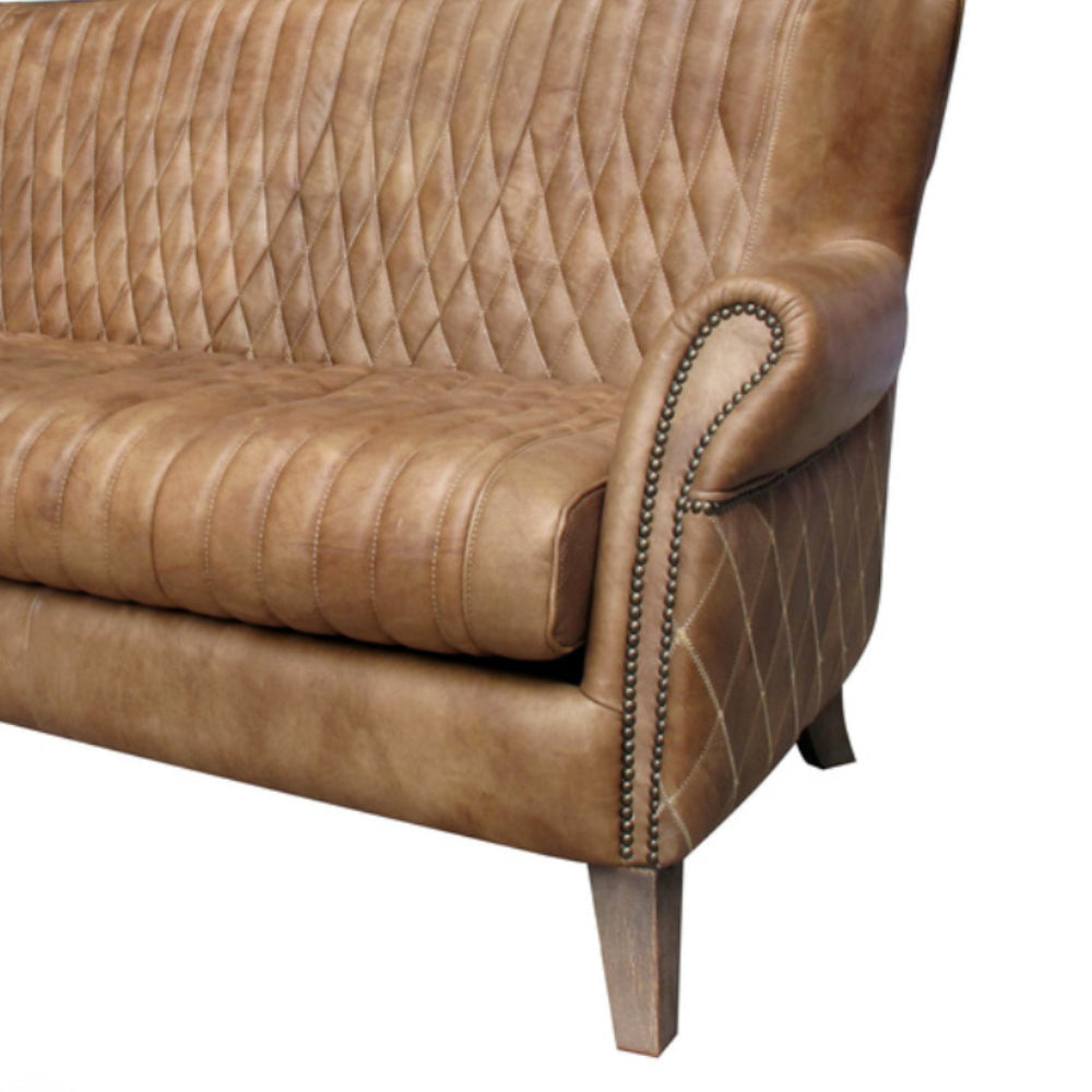 Vintage Leather 2 Seater Aston Sofa