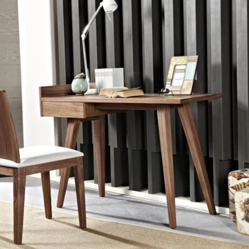 Celine 1 Drawer Desk, Walnut