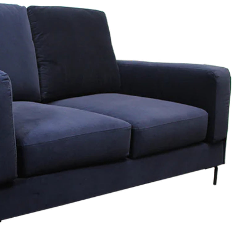 Vittorio 2 Seater Sofa Dark Blue