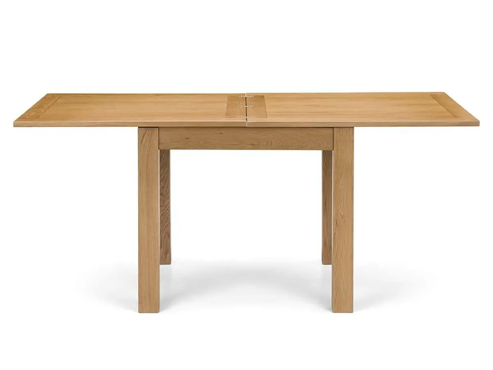 Astoria Flip-Top Extending Dining Table, Oak Wood