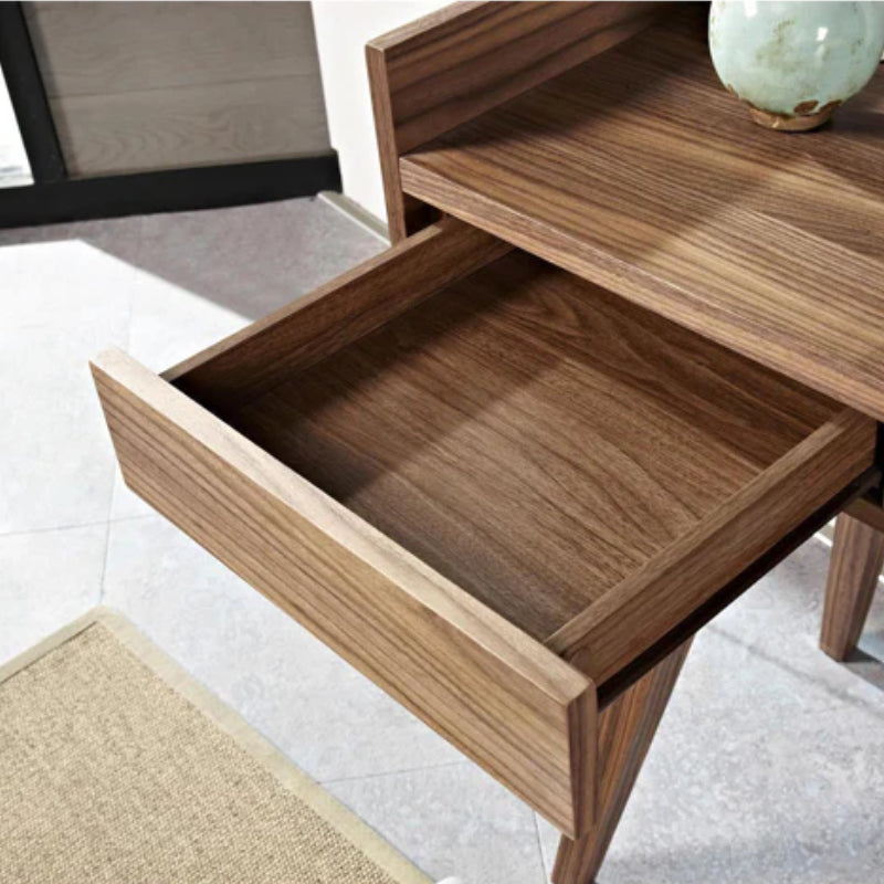 Celine 1 Drawer Desk, Walnut
