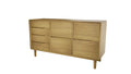 Scandic Large Sideboard, Oak Wood