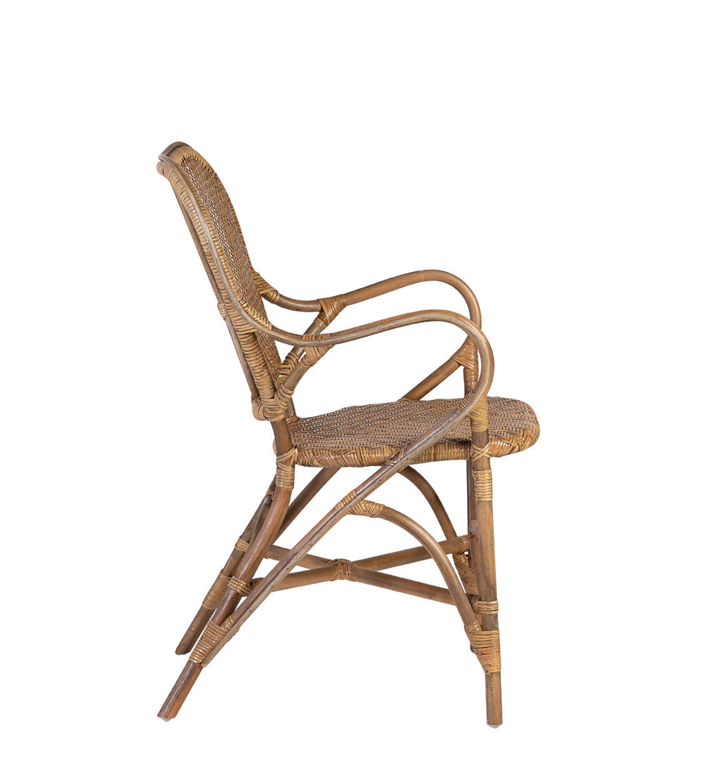 Bistro Natural Rattan Armchair